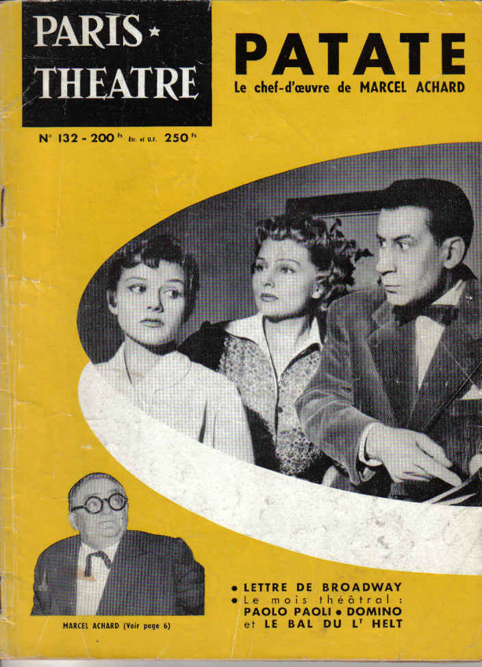 Revues ParisThéâtre et L'AvantScène